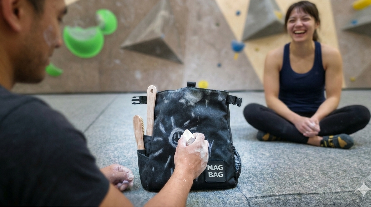 MAG BAG CHALK BAG HERO IMAGE